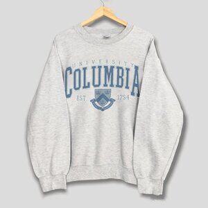 Vintage Columbia University Sweatshirt, Columbia University Men Women Shirt Tee